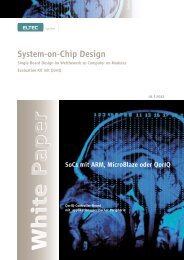 White Paper SoC Design - ELTEC Elektronik AG