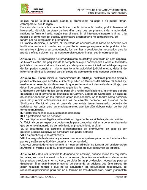 Reglamento General del RÃ©gimen de Propiedad en Condominio ...