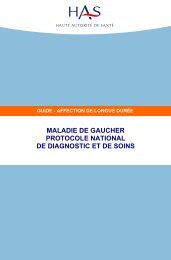 Maladie de Gaucher - URPS-ML Corse