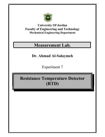 resistance temperature detector