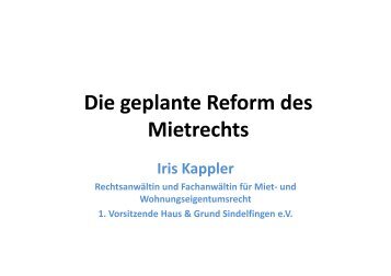 Vortrag PDF-Download - Iris Kappler Anwaltskanzlei in Sindelfingen
