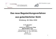 Das neue Begutachtungsverfahren aus ... - MDK Bayern