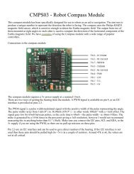 CMPS03 - Robot Compass Module - Hobby Engineering