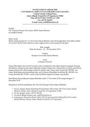 PROCEEDINGS - Universitas Sanata Dharma
