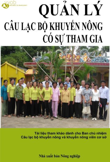 A Hoạt động Câu lạc bộ khuyến nông - VVOB