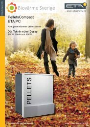 PELLETS - Biovärme Sverige AB