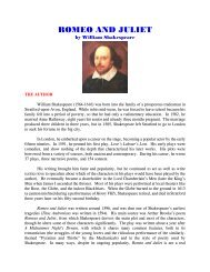 Romeo and juliet main idea