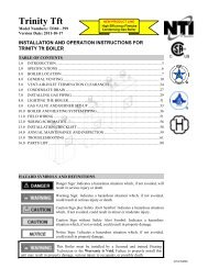 Install/Operation - Thermal Products Inc