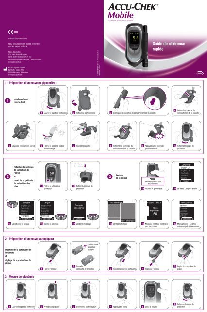 2 Guide de rÃ©fÃ©rence rapide - Accu-Chek