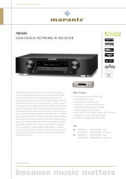 ST6003 â€“ Stereo Tuner - Marantz
