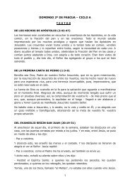 1 DOMINGO 2Âº DE PASCUA â CICLO A - Jesuitas de Loyola