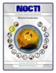 Job Ready Assessment Blueprint Electrical Construction - nocti