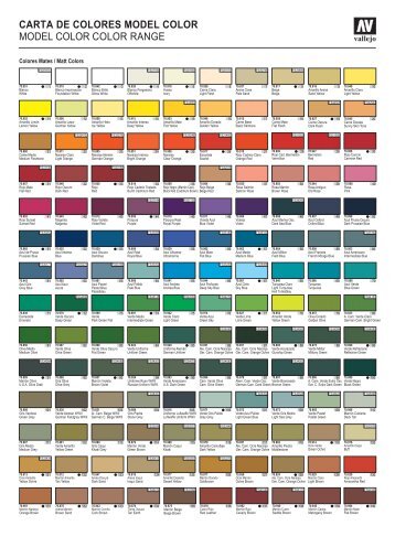 Carta de colores Pantone - pinturas far Carta de colores Pantone - pinturas far