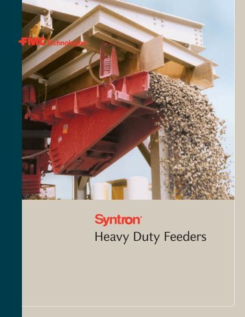 SyntronÂ® Electromagnetic Feeders - FMC Technologies