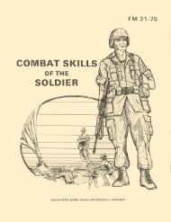 Combat Skills of the Soldier - Operational Medicine