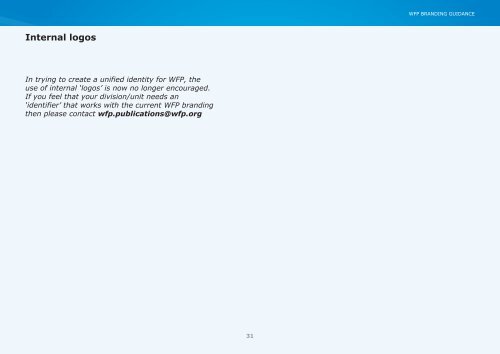 WFP Branding Guidance_2012 - low resolution - WFP Remote ...