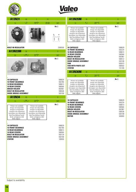 455901 1.2 KW 2B 12 V 60Â° d 9 15 a