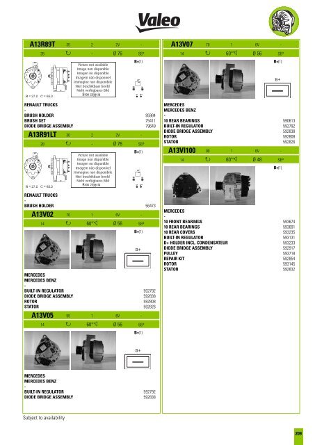 455901 1.2 KW 2B 12 V 60Â° d 9 15 a