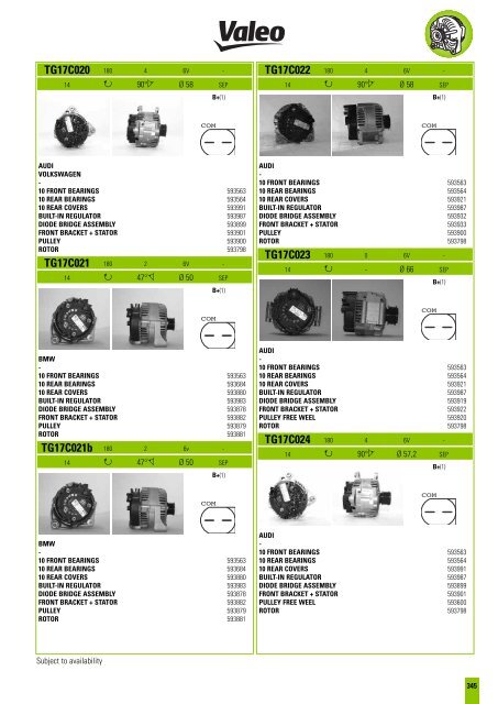 455901 1.2 KW 2B 12 V 60Â° d 9 15 a