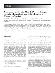 Neuromusculoskeletal Models Provide Insights into ... - ResearchGate