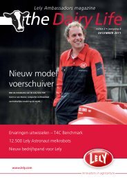 Nieuw model voerschuiver - Lely