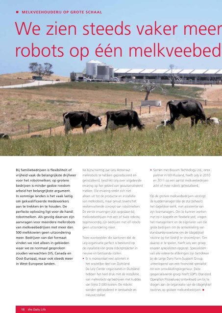 Nieuw model voerschuiver - Lely