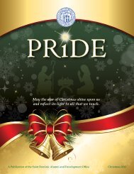 Pride Christmas 2012 - St. Dominic High School