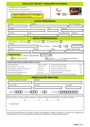 Formulario contrataciÃ³n tarjeta ParalÃ­mpicos - ComitÃ© ParalÃ­mpico ...