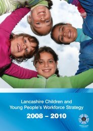 Lancashire Children and Young People's Workforce Strategy