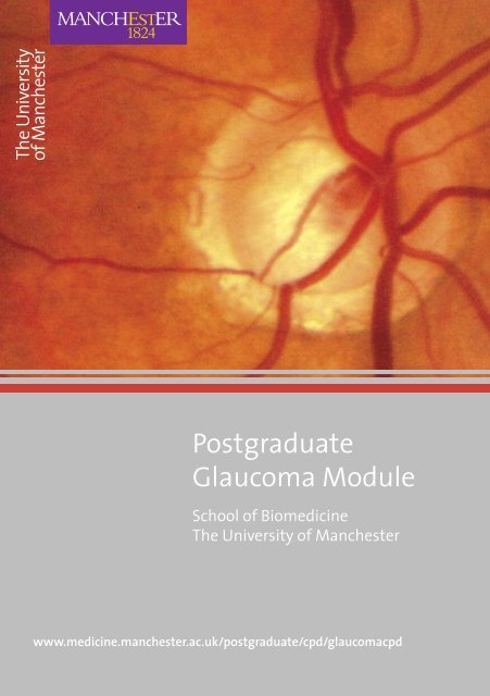 Postgraduate Glaucoma Module - contentlibrary - The University of ...