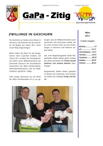 GaPa - Zitig - Gemeinde Gaschurn