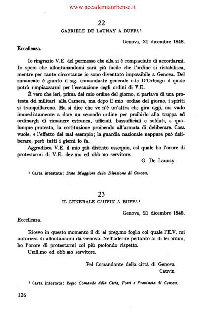 IL REGNO DI SARDEGNA NEL 1848-1849 - archiviostorico.net