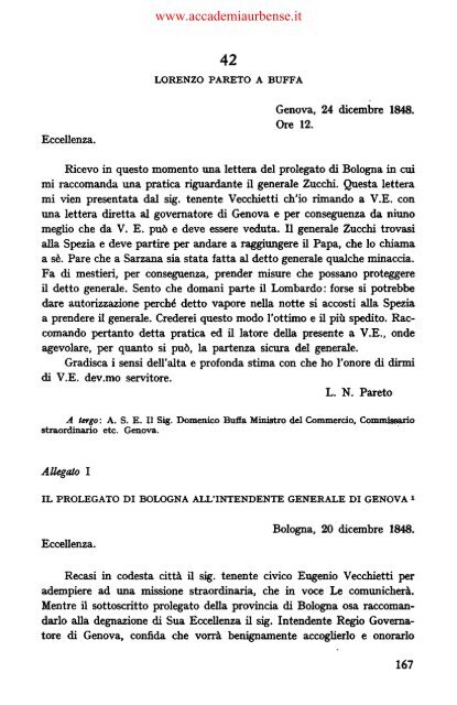 IL REGNO DI SARDEGNA NEL 1848-1849 - archiviostorico.net