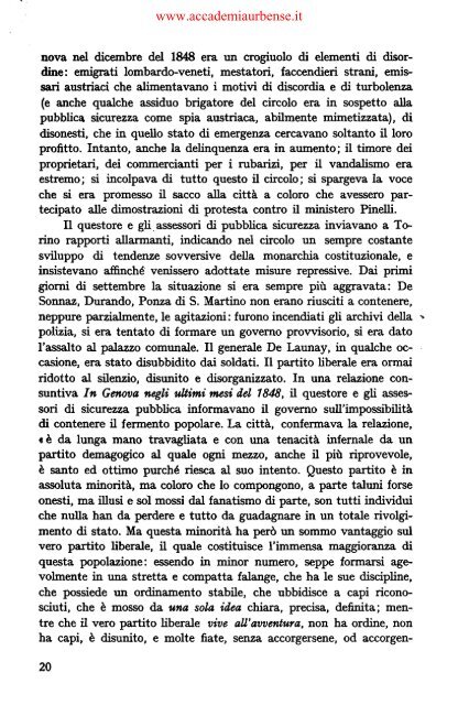 IL REGNO DI SARDEGNA NEL 1848-1849 - archiviostorico.net