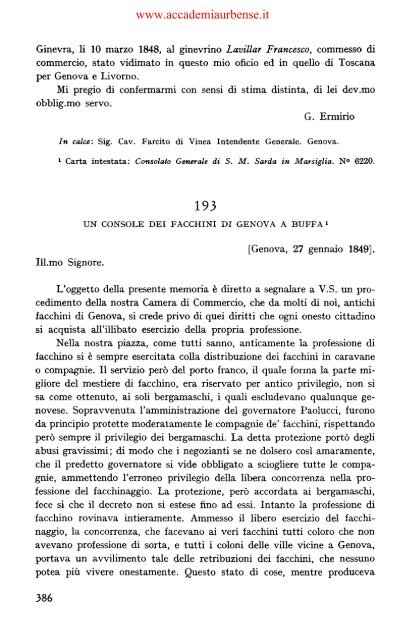 IL REGNO DI SARDEGNA NEL 1848-1849 - archiviostorico.net