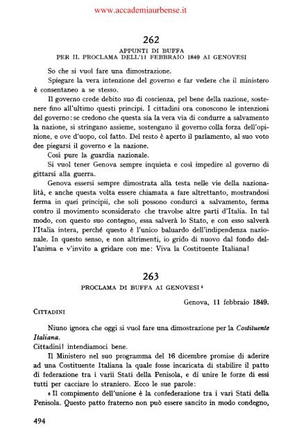 IL REGNO DI SARDEGNA NEL 1848-1849 - archiviostorico.net