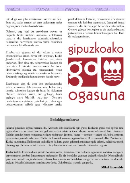 Hizkuntza-politiken Urtekaria 2012 - Erabili.com