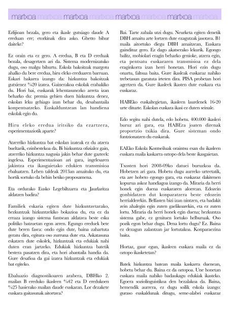 Hizkuntza-politiken Urtekaria 2012 - Erabili.com