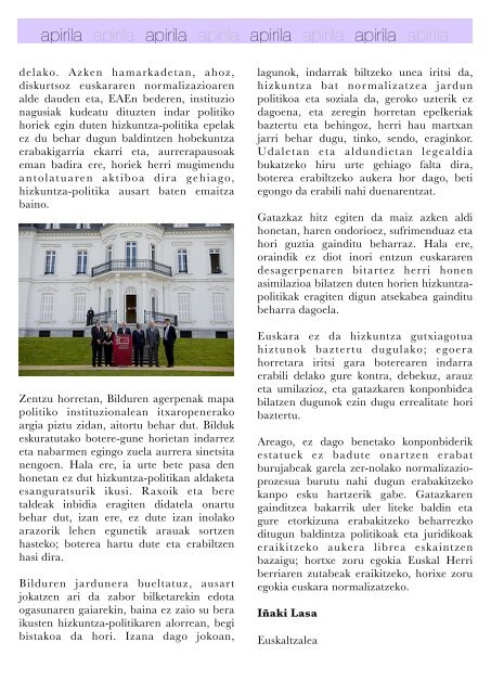 Hizkuntza-politiken Urtekaria 2012 - Erabili.com