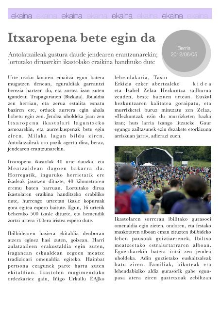 Hizkuntza-politiken Urtekaria 2012 - Erabili.com