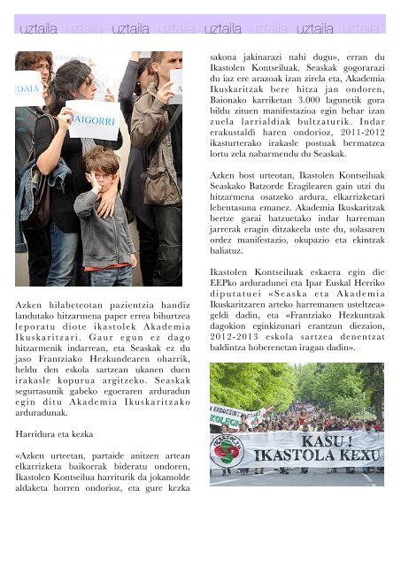 Hizkuntza-politiken Urtekaria 2012 - Erabili.com