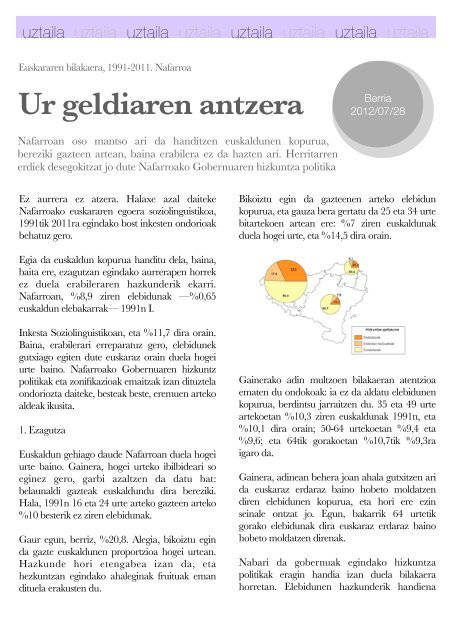 Hizkuntza-politiken Urtekaria 2012 - Erabili.com