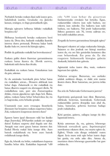 Hizkuntza-politiken Urtekaria 2012 - Erabili.com