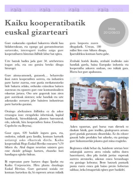 Hizkuntza-politiken Urtekaria 2012 - Erabili.com