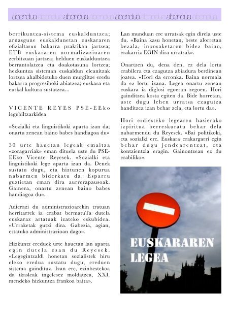 Hizkuntza-politiken Urtekaria 2012 - Erabili.com