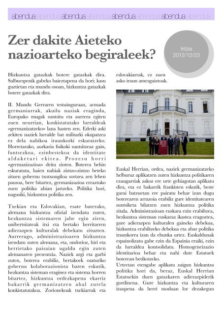 Hizkuntza-politiken Urtekaria 2012 - Erabili.com