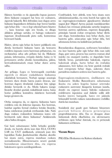 Hizkuntza-politiken Urtekaria 2012 - Erabili.com