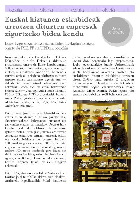 Hizkuntza-politiken Urtekaria 2012 - Erabili.com