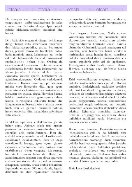 Hizkuntza-politiken Urtekaria 2012 - Erabili.com