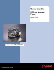 Thermo Scientific Oil Free Vacuum Pump